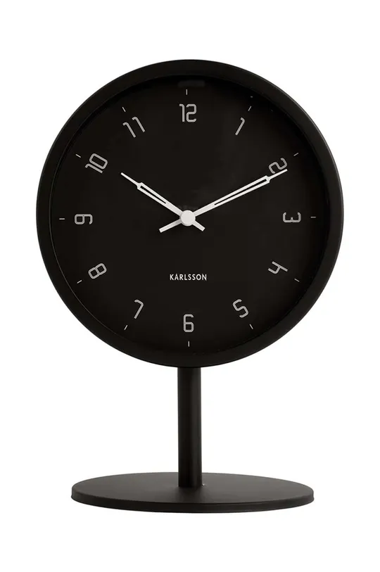 чорний Настільний годинник Karlsson Stark Unisex