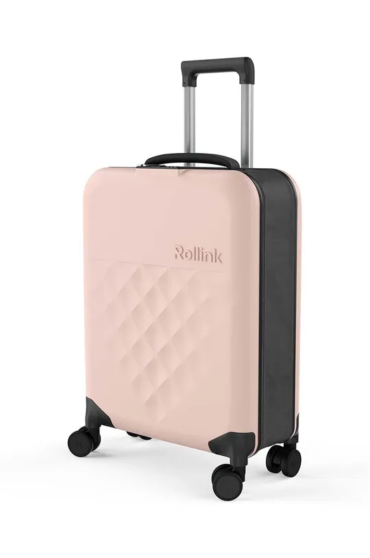 różowy Rollink walizka Flex 360 Spinner 21