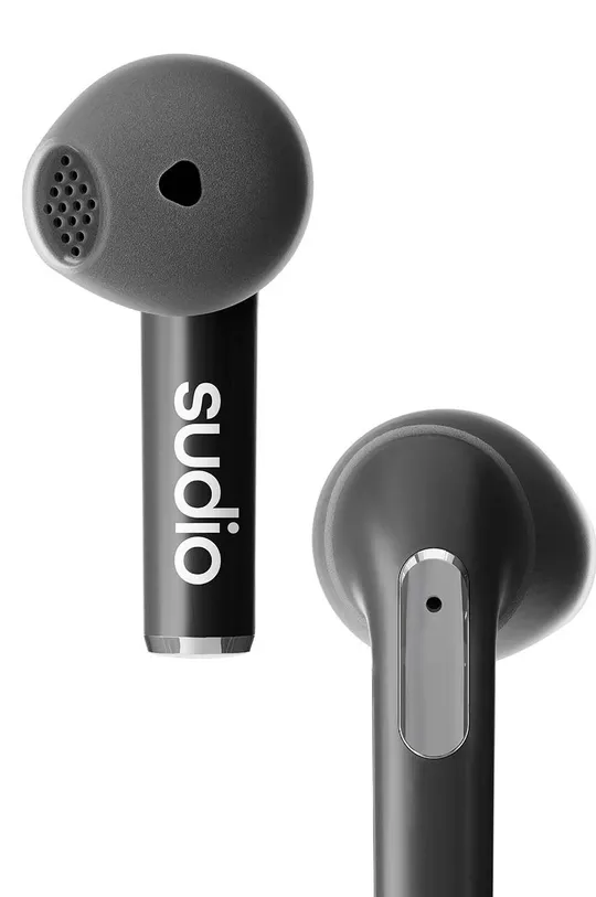 Ασύρματα ακουστικά Sudio N2 Black Πλαστική ύλη