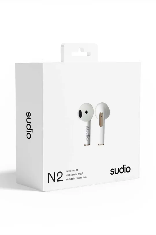 Sudio słuchawki bezprzewodowe N2 White Unisex