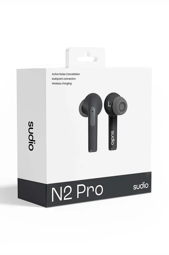 Sudio słuchawki bezprzewodowe N2 Pro Black Unisex
