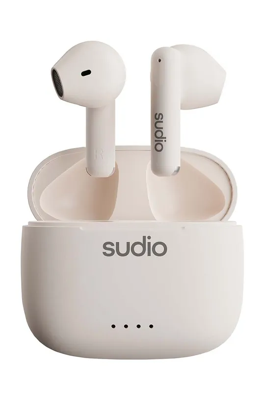 biały Sudio słuchawki bezprzewodowe A1 White Unisex