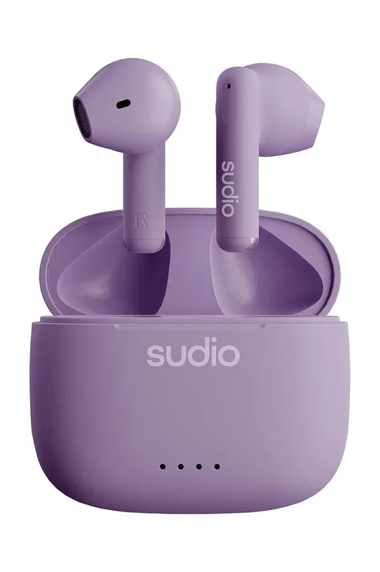 fioletowy Sudio słuchawki bezprzewodowe A1 Purple Unisex