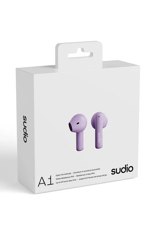 fioletowy Sudio słuchawki bezprzewodowe A1 Purple