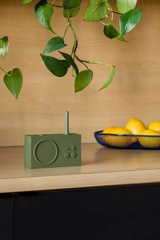 zelená Bluetooth rádio Lexon Tykho 3