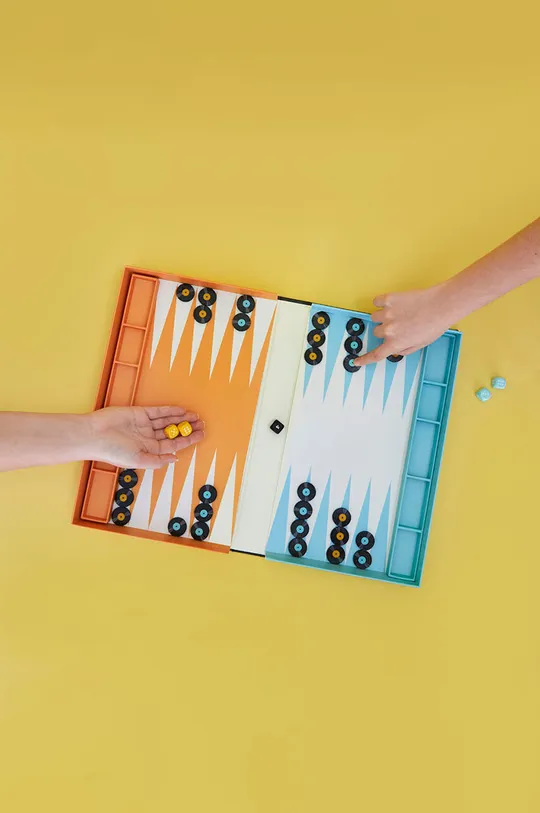többszínű Balvi társasjáték Backgammon