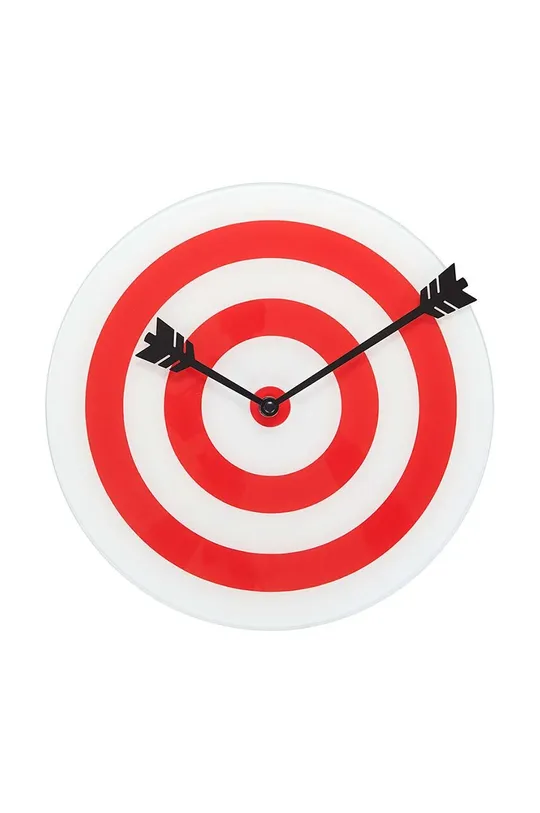 czerwony Balvi zegar ścienny Target Unisex