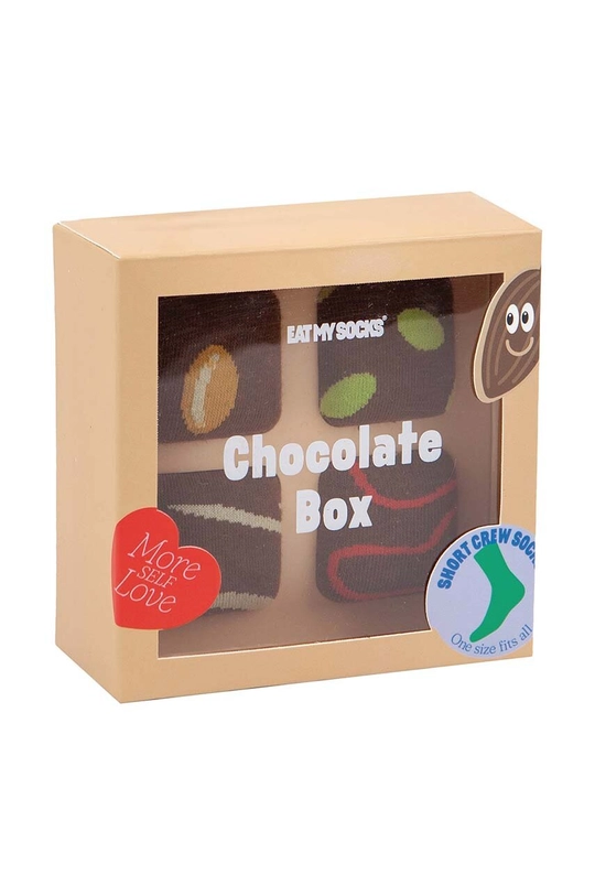 πολύχρωμο Κάλτσες Eat My Socks Chocolate Box Unisex