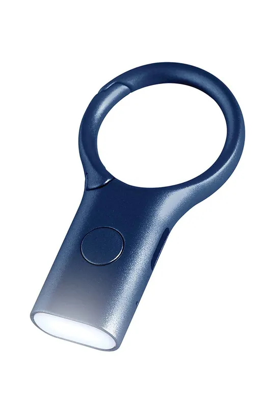 Obesek za ključe s svetilko Lexon Nomaday modra