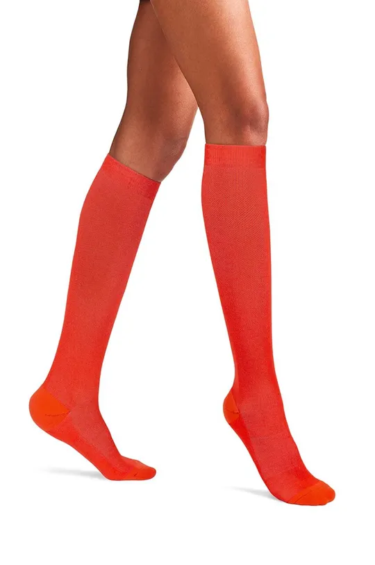 κόκκινο Κάλτσες συμπίεσης Ostrichpillow Compression Unisex