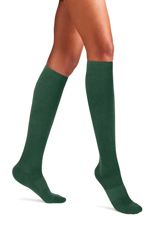 zelená Kompresné ponožky Ostrichpillow Compression Unisex