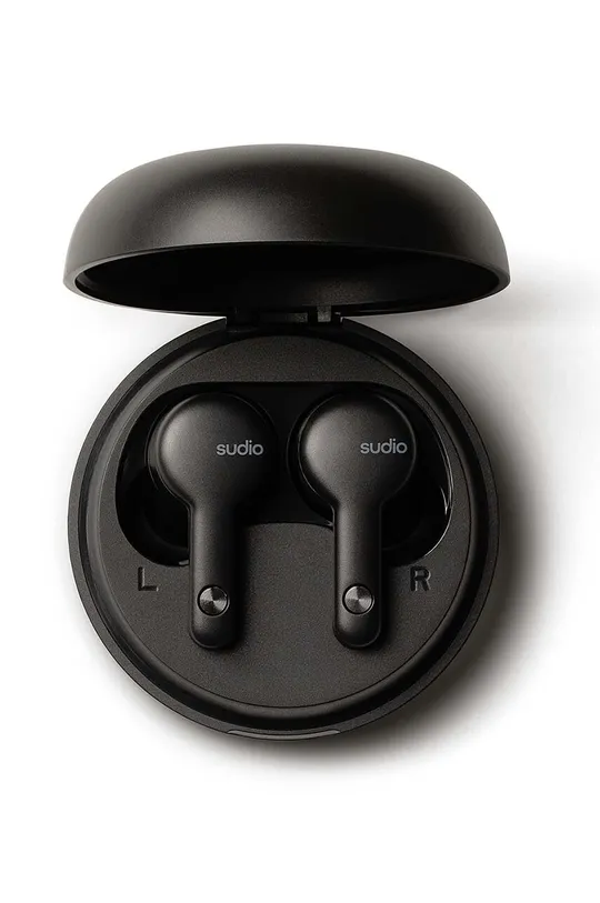 μαύρο Ασύρματα ακουστικά Sudio A2 Black Unisex