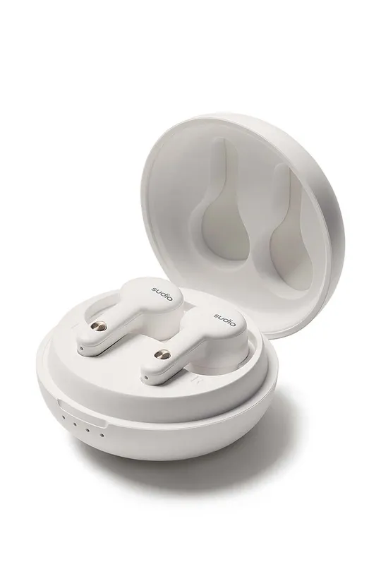 biały Sudio słuchawki bezprzewodowe A2 White