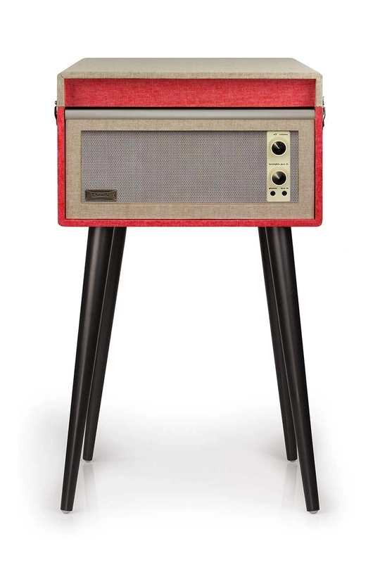 czerwony Crosley gramofon Bermuda