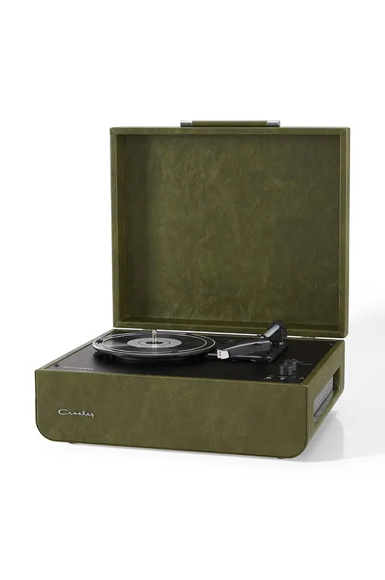 zielony Crosley gramofon walizkowy Mercury Unisex
