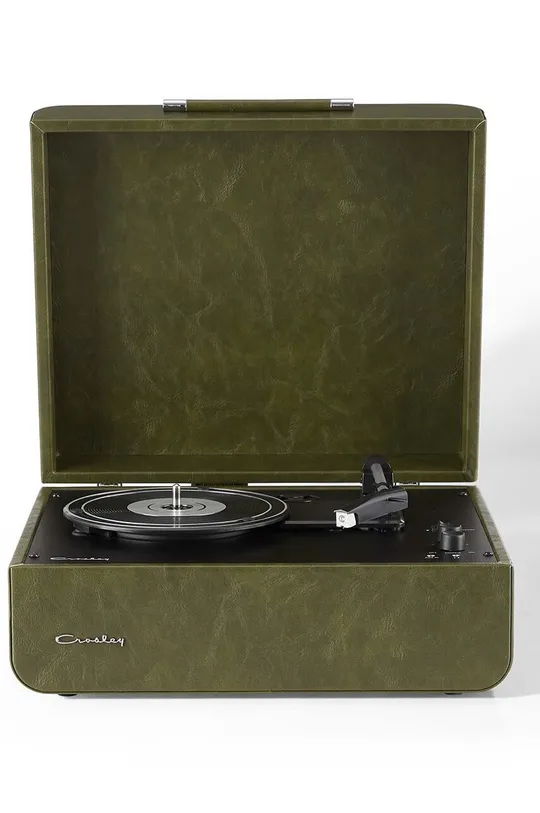 Gramofon v kovčku Crosley Mercury zelena