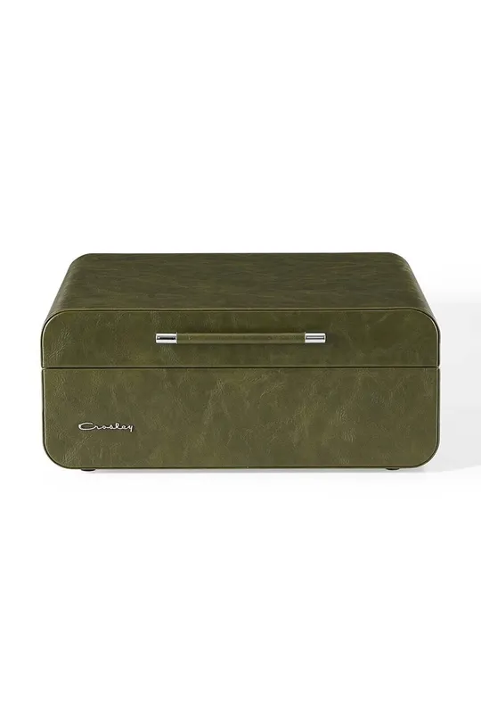 зелёный Проигрыватель-чемодан Crosley Mercury
