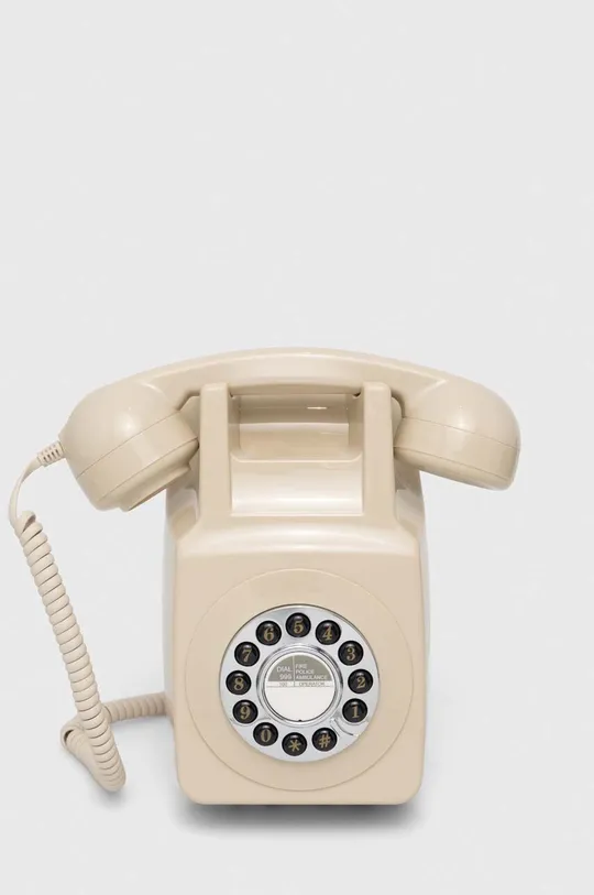 beżowy GPO telefon stacjonarny 746 Unisex
