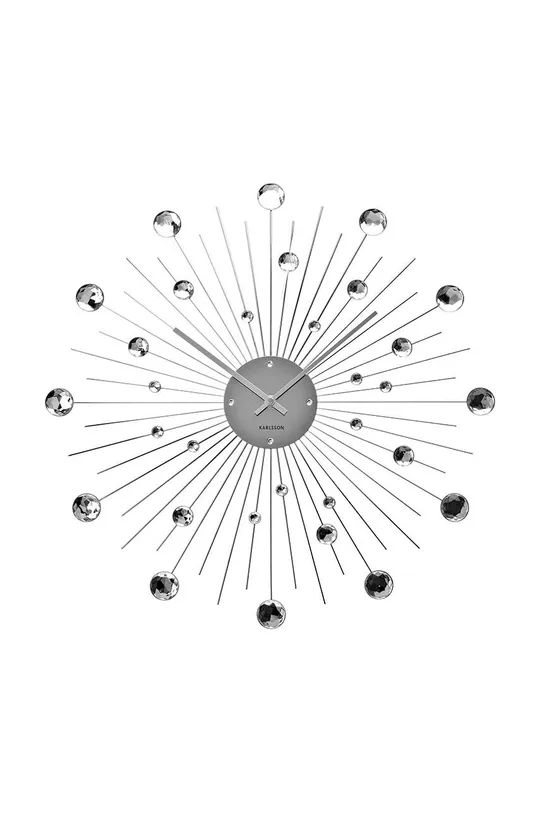 прозрачный Настенные часы Karlsson Sunburst Large Unisex