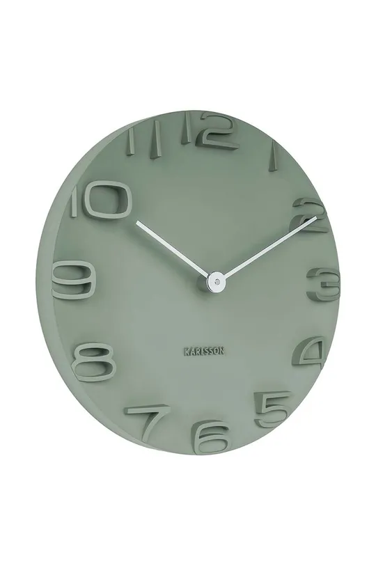 Настінний годинник Karlsson зелений