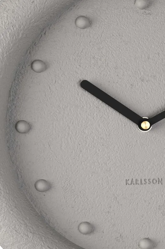 Настінний годинник Karlsson Petra білий