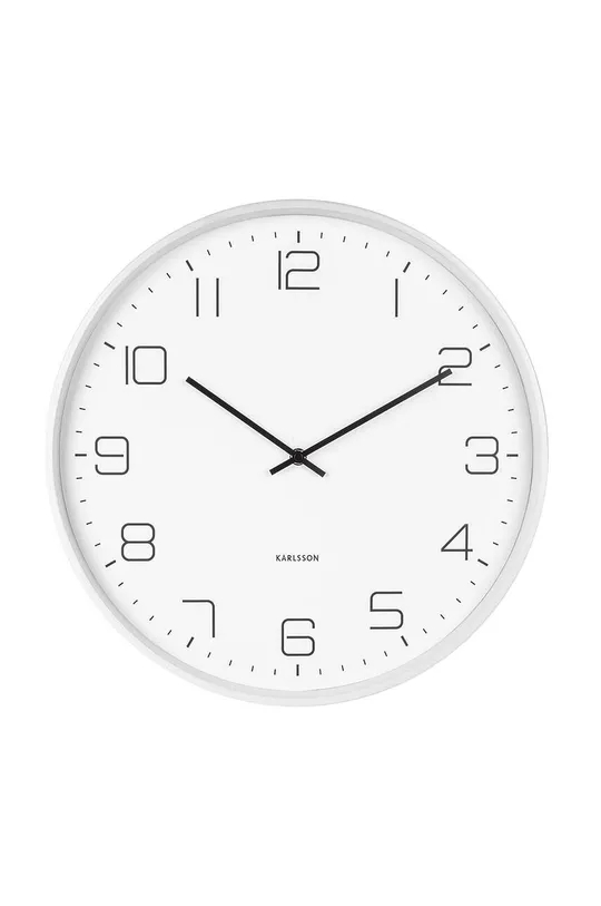 biały Karlsson zegar ścienny Lofty Unisex