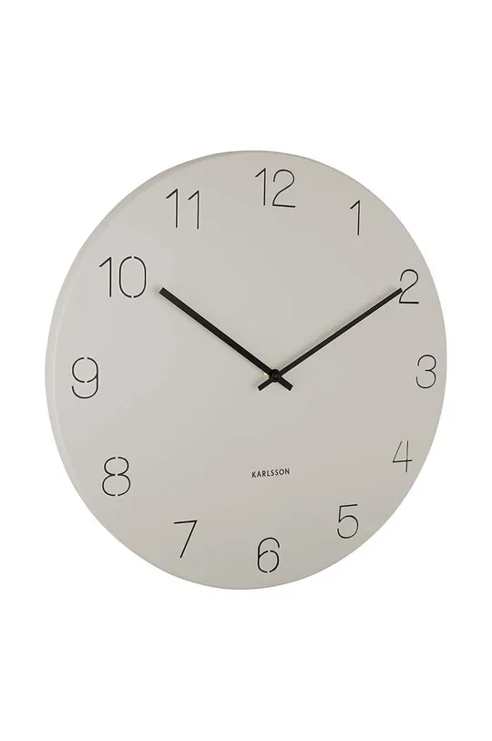 Настінний годинник Karlsson Charm сірий