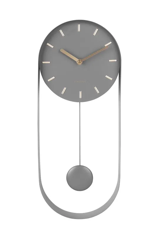 сірий Маятниковий годинник Karlsson Pendulum Charm Unisex