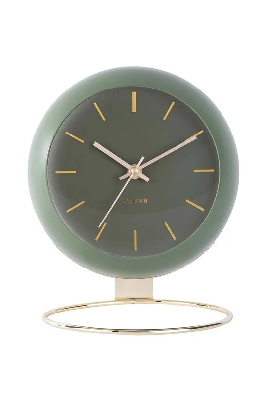 зелений Настільний годинник Karlsson Globe Unisex