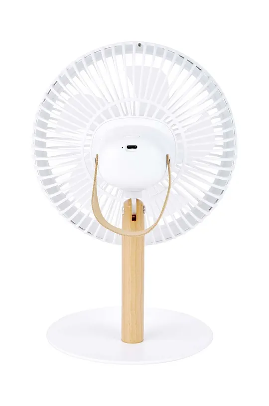 viacfarebná Ventilátor a stolná lampa 2v1 Gingko Design Beyond