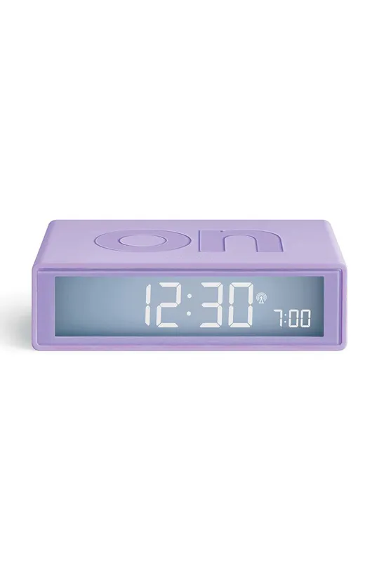 фиолетовой Радиоуправляемый будильник Lexon Flip+ Unisex