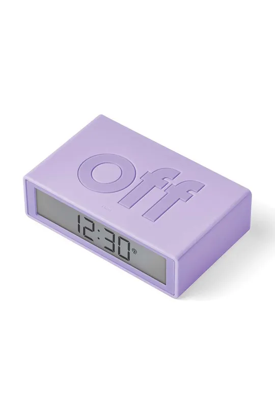 фіолетовий Радіокерований будильник Lexon Flip+