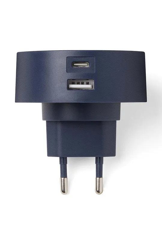 темно-синій Зарядний пристрій Lexon Poweron 30W USB-C/USB-A