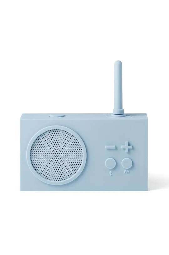 modrá Bluetooth rádio Lexon Tykho 3 Unisex