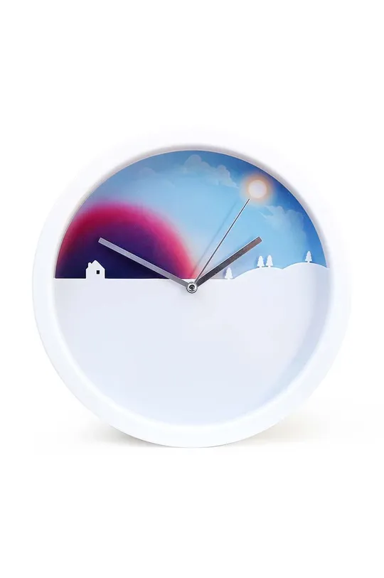 multicolor Luckies of London zegar ścienny Day & Night Clock Unisex