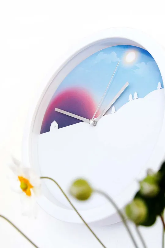 multicolore Luckies of London orologio da parete Day & Night Clock