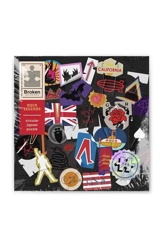 Luckies of London puzzle Rock Legends Broken Records 200 elementów multicolor