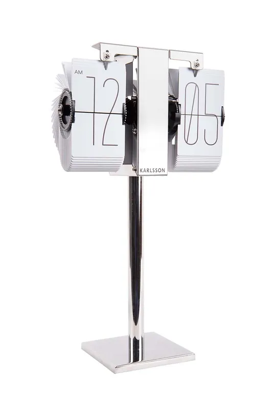 Karlsson zegar klapkowy Flip Clock No Case Mini biały