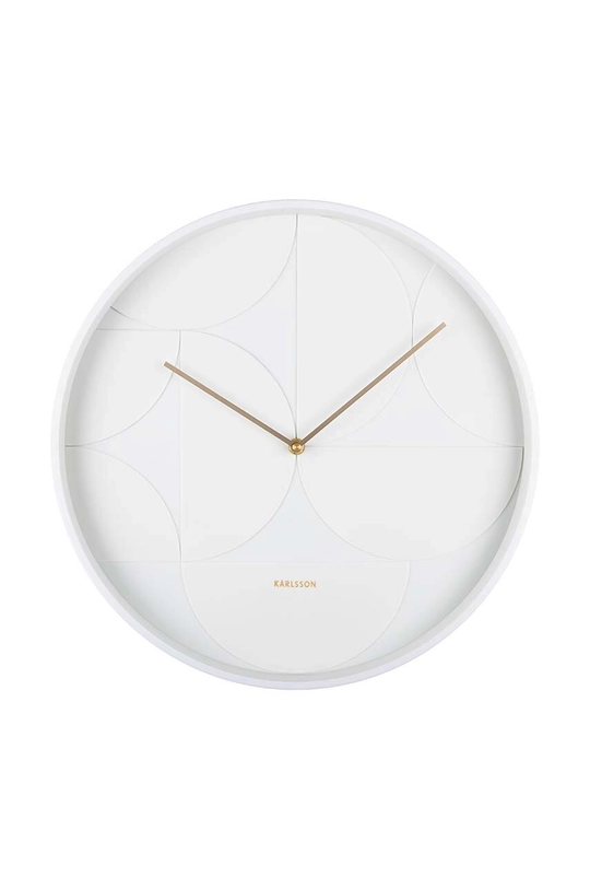 bianco Karlsson orologio da parete Echelon Circular Unisex