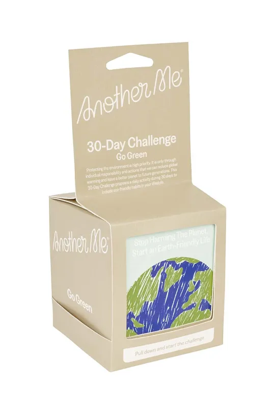 барвистий Набір карток Another Me 30 Day Challenge, Go Green, English Unisex