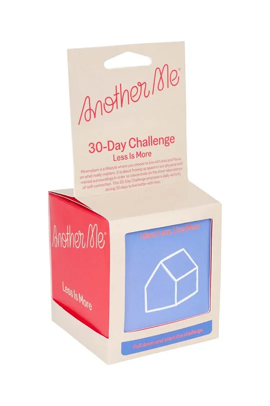 πολύχρωμο Σετ αυτοκόλλητων σημειώσεων Another Me 30 Day Challenge,Less is More, English Unisex