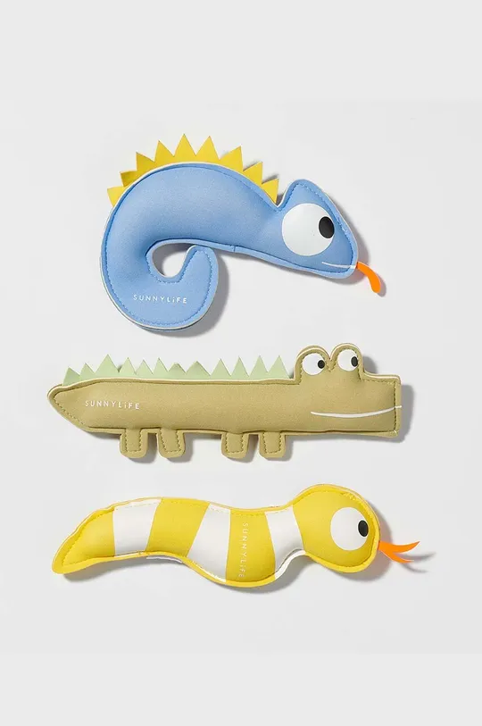 šarena Set igračaka za plivanje za djecu SunnyLife Into the Wild Multi 3-pack Unisex
