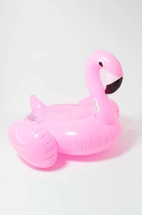 roza Napihljiva blazina za vodo SunnyLife Luxe Ride-On Float Rosie Unisex