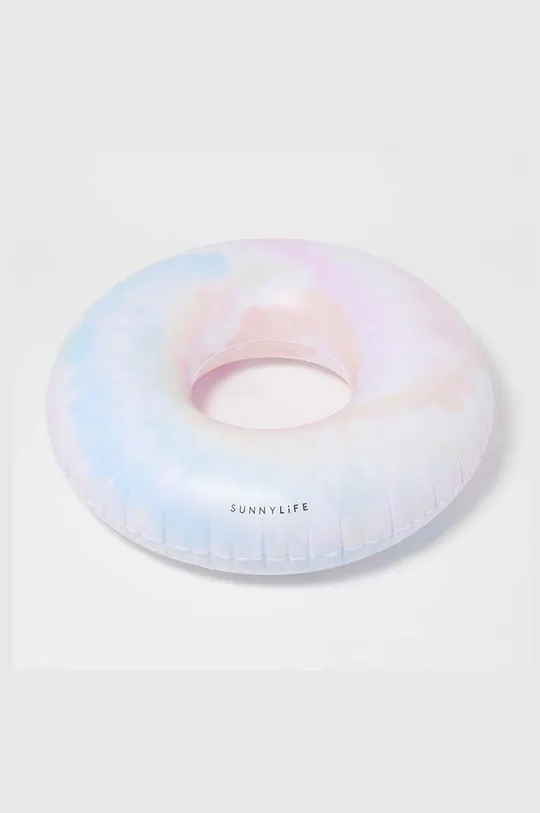 Круг для плавания и пляжный мяч SunnyLife Tie Dye Multi мультиколор