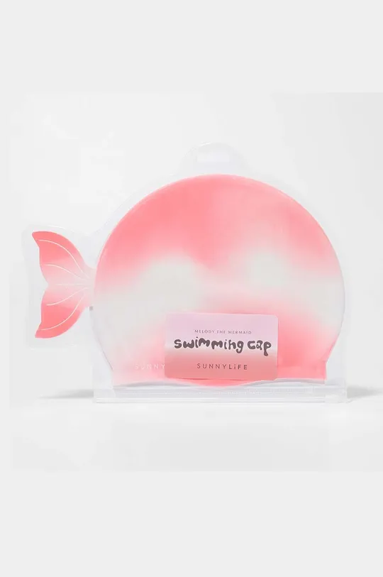 Otroška plavalna kapa SunnyLife Melody the Mermaid Pink : Silikon