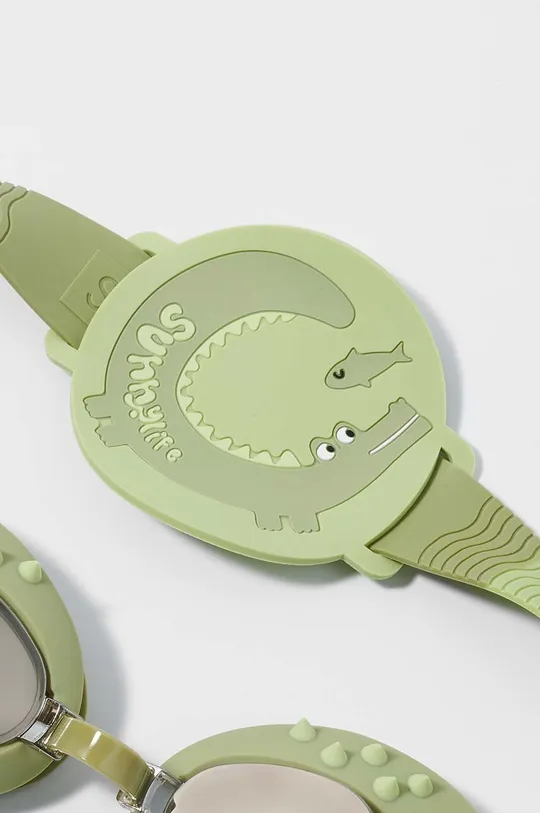 Детские очки для плавания SunnyLife Cookie the Croc Khaki : Силикон, Пластик