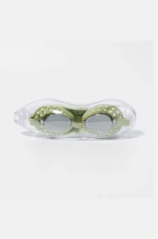 πράσινο Παιδικά γυαλιά κολύμβησης SunnyLife Cookie the Croc Khaki