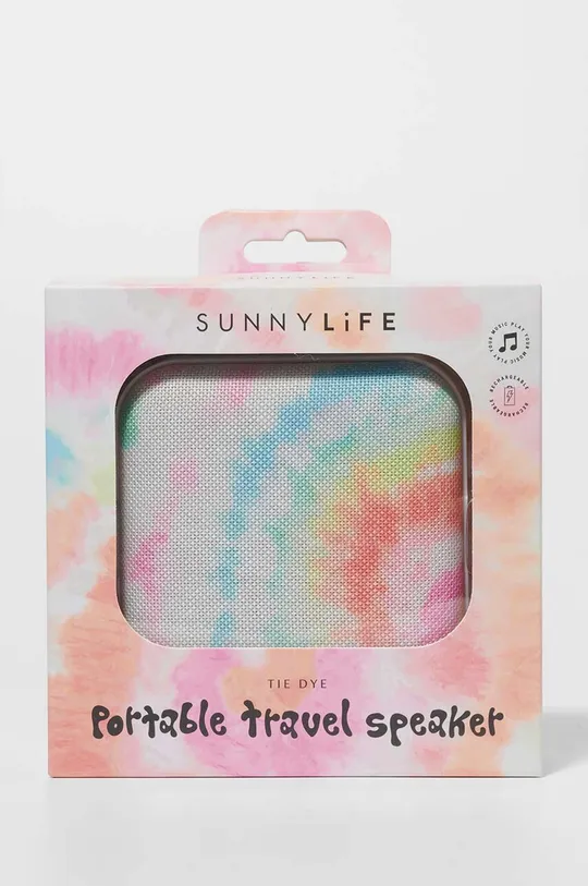 viacfarebná Bezdrôtový plážový reproduktor SunnyLife Tie Dye Multi
