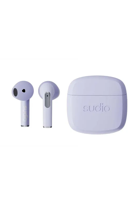 μωβ Ασύρματα ακουστικά Sudio N2 Purple Unisex