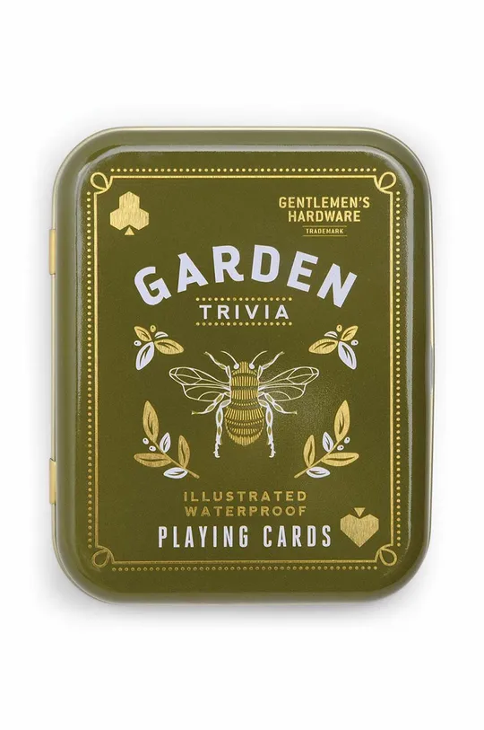 zielony Gentlemen's Hardware karty do gry Gardeners Tips Unisex